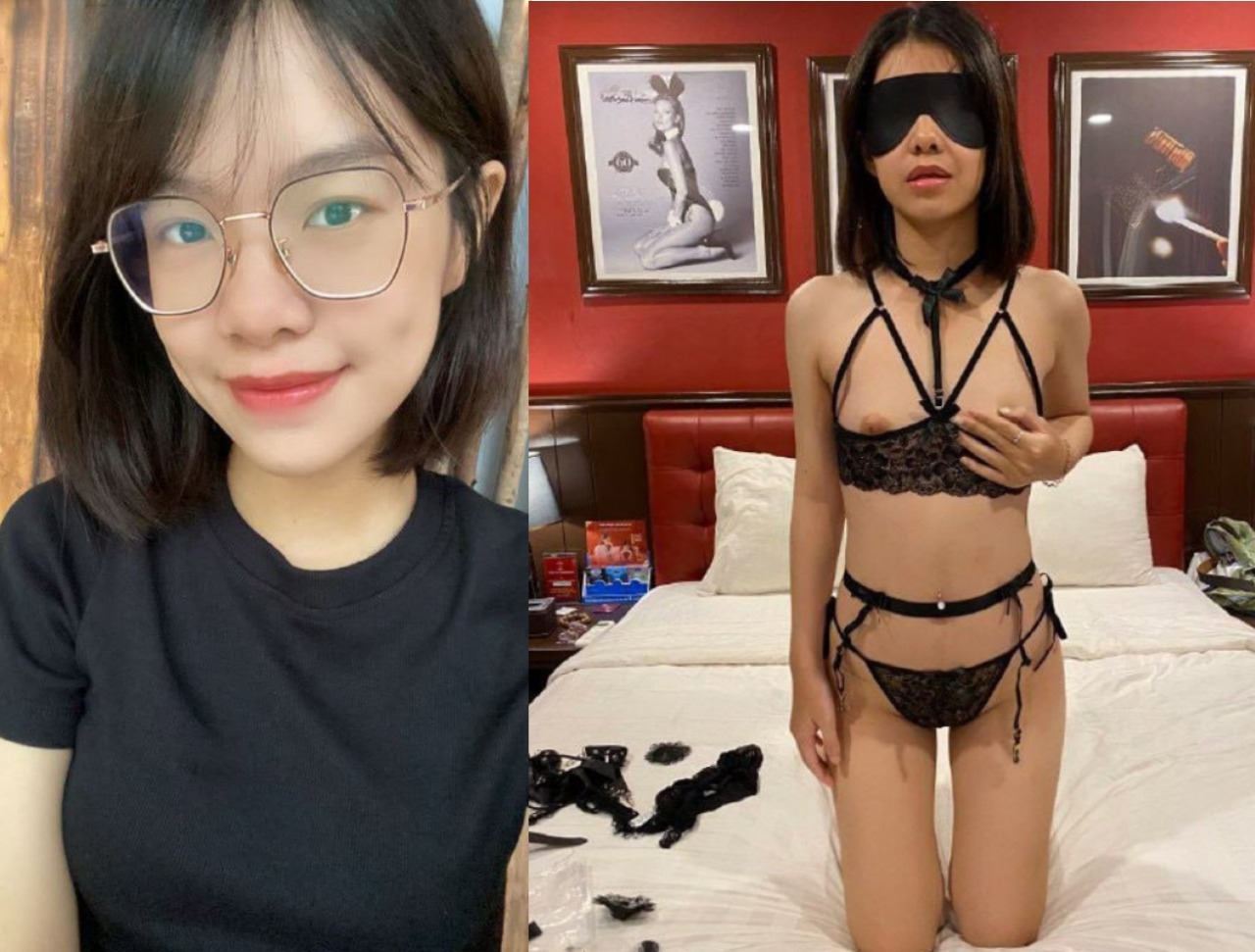 Video nóng không che ép em nữ sinh