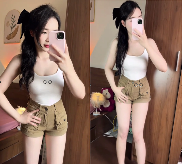 Nện em gái chân dài trắng mịn