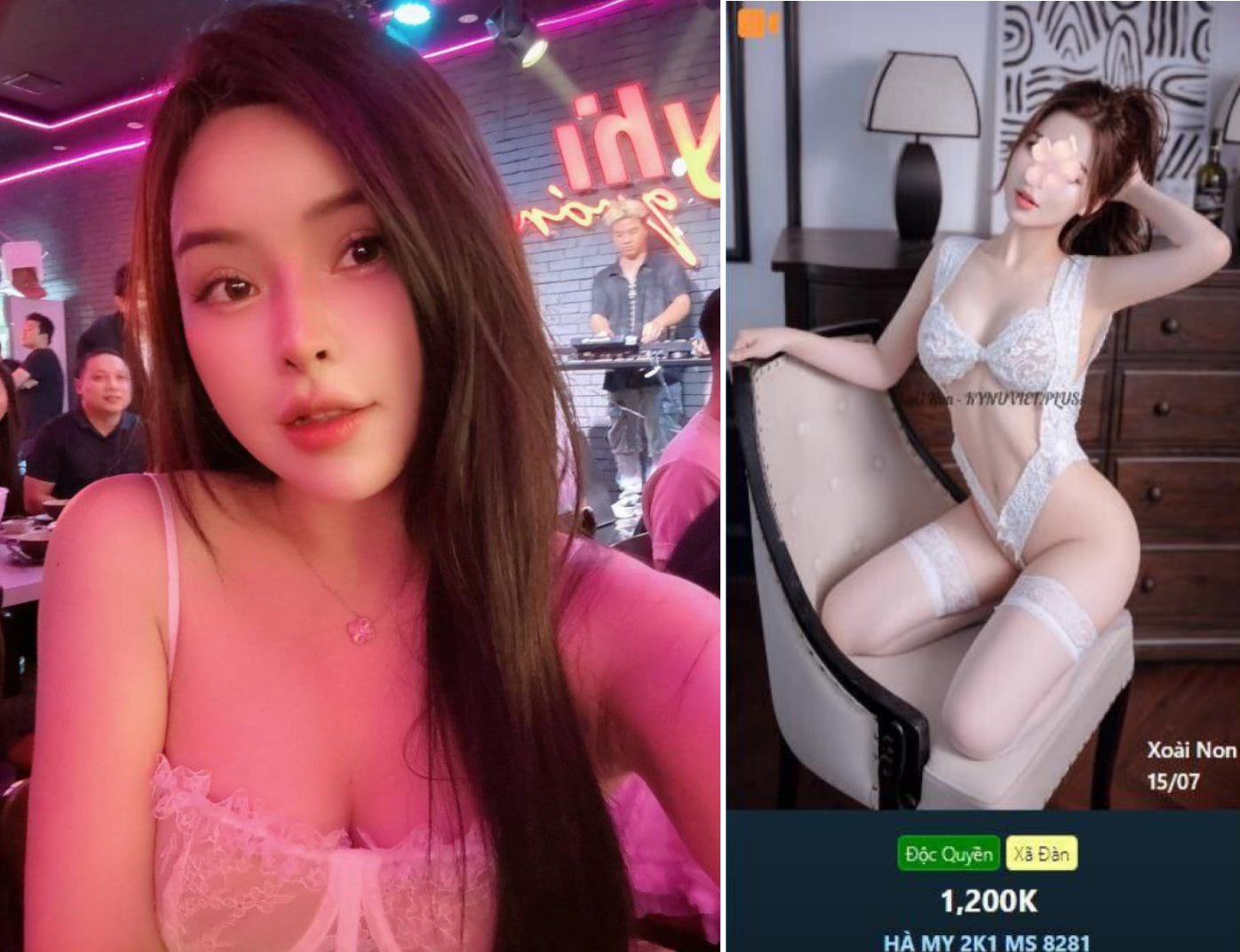 Viet69 em Hà My hàng cao cấp