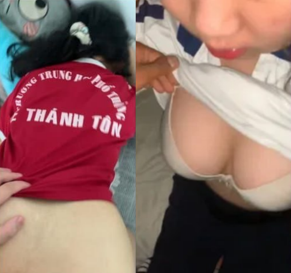 Em sinh viên vú khủng thèm chịch