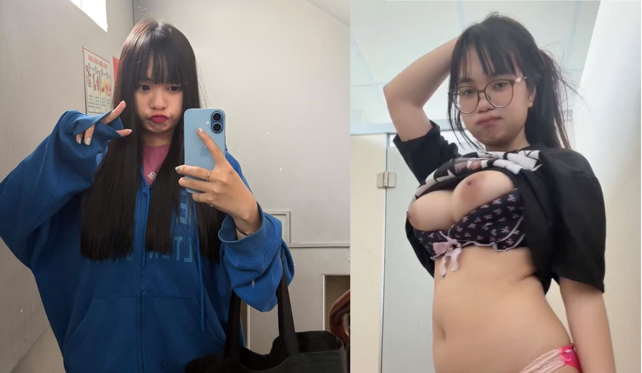 Em SV vú bự nũng nịu xin búi