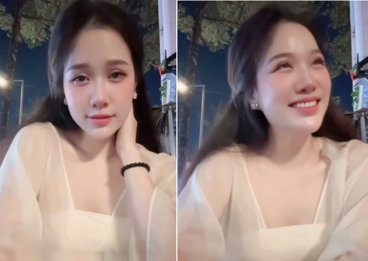 Em cười hạnh phúc khi anh nói chịch
