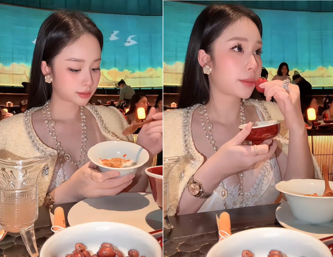 Video nóng TikTok Thu Hương búi ngon